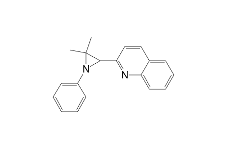 2-(3,3-dimethyl-1-phenyl-2-aziridinyl)quinoline