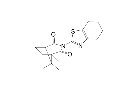 3-azabicyclo[3.2.1]octane-2,4-dione, 1,8,8-trimethyl-3-(4,5,6,7-tetrahydro-2-benzothiazolyl)-