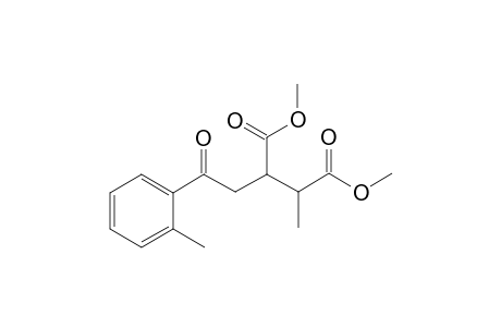 Dimethyl 5-(2-methylphenyl)pentan-5-one-2,3-dicarboxylate