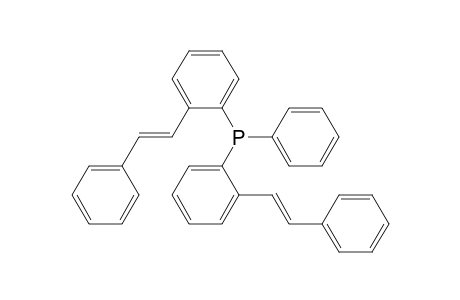 Phosphine, phenylbis[2-(2-phenylethenyl)phenyl]-, (E,E)-