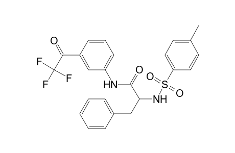 N-[3'-(trifluoroacetyl)phenyl]-2-[(p-tolyl)sulfonamido]-3-phenylpropanamide