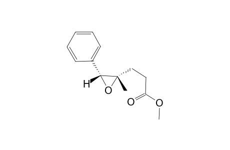 (4S*,5R*)-4,5-Epoxy-6-phenyl-4-methylpentanoic methyl ester