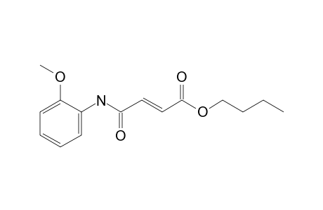 Fumaric acid, monoamide, N-(2-methoxyphenyl)-, butyl ester