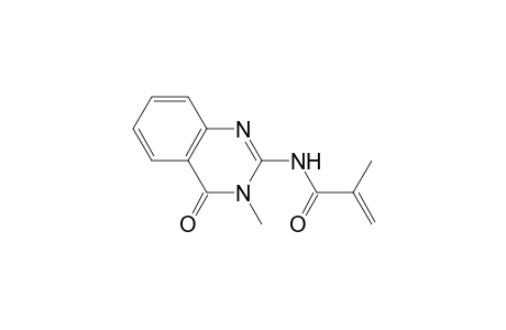 3-methyl-2-methacryloylaminoquinazol-4-one