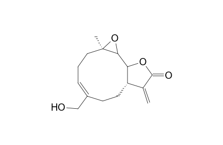 14-Hydroxy-4,5-epoxygermacra-1(10),11(13)-dien-12,6-olide