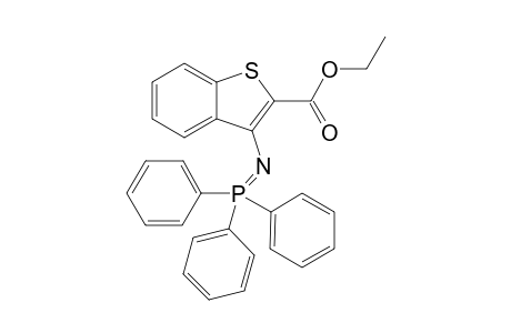 3-(triphenylphosphoranylideneamino)-1-benzothiophene-2-carboxylic acid ethyl ester