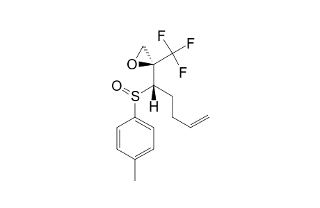 (1'S,2S)-2-TRIFLUOROMETHYL-2-[1'-(4-METHYLPHENYL)-SULFINYL]-PENT-3'-ENYLOXIRANE