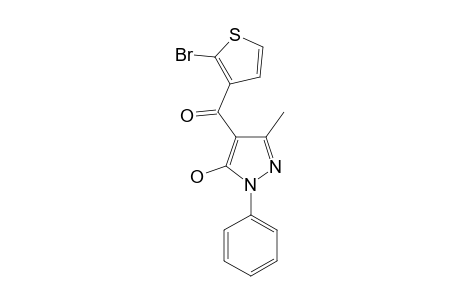 (2-BROMO-3-THIENYL)-(5-HYDROXY-3-METHYL-1-PHENYL-1H-PYRAZOL-4-YL)-METHANONE