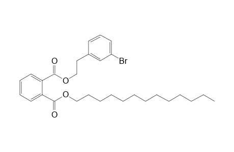 Phthalic acid, 2-(3-bromophenyl)ethyl tridecyl ester