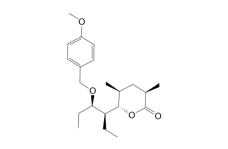(2R,4S,5S,6S,7R)-6-Ethyl-2,4-dimethyl-7-(4-methoxybenzyloxy)nonan-5-olide