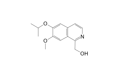 7-Methoxy-6-(1-methylethoxy)-1-isoquinolyl]methanol