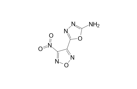 1,3,4-Oxadiazol-2-amine, 5-(4-nitro-1,2,5-oxadiazol-3-yl)-