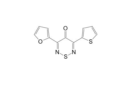 3-(Fur-2-yl)-5-(thien-2-yl)-4H-1,2,6-thiadiazin-4-one