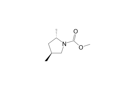 Methyl trans-2,4-Dimethylpyrrolidine-1-carboxylate