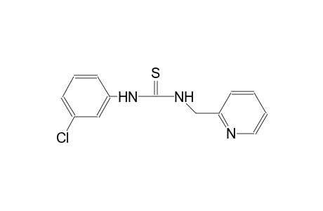 N-(3-chlorophenyl)-N'-(2-pyridinylmethyl)thiourea