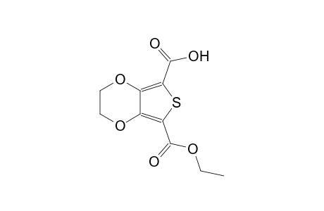 2,3-Dihydro-thieno[3,4-b][1,4]dioxine-5,7-dicarboxylic acid monoethyl ester