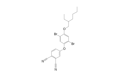 4-[(2,5-DIBROMO-4-(2-ETHYLHEXYLOXY)]-PHENOXY-1,2-DICYANOBENZENE