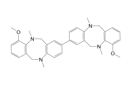 8,8'-Bis-5,11-dimethyl-5,6,11,12-tetrahydro-4-methoxydibenzo[b,f][1,5]diazocine
