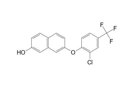 2-Naphthalenol, 7-[2-chloro-4-(trifluoromethyl)phenoxy]-