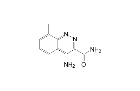 4-Amino-8-methyl-3-cinnolincarboxamide