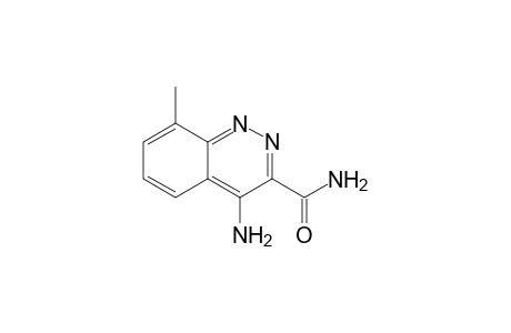 4-Amino-8-methyl-3-cinnolincarboxamide