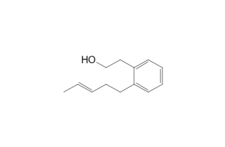 2-[2-[(E)-pent-3-enyl]phenyl]ethanol