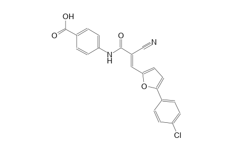 4-({(2E)-3-[5-(4-chlorophenyl)-2-furyl]-2-cyano-2-propenoyl}amino)benzoic acid
