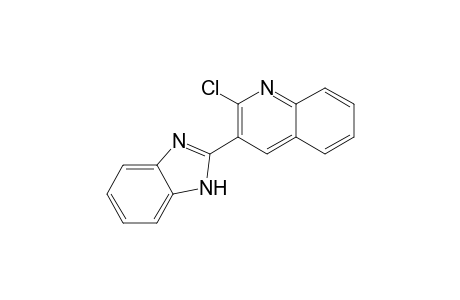 3-(1H-Benzoimidazol-2'-yl)-2-chloroquinoline