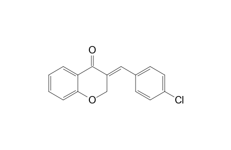 (E)-3-(4'-CHLORO-PHENYLIDENE)-CHROMANONE