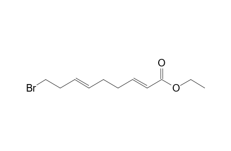 (2E,6E)-9-bromonona-2,6-dienoic acid ethyl ester