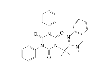 1,3,5-Triazine-1(2H)-ethanimidamide, tetrahydro-N,N,.alpha.,.alpha.-tetramethyl-2,4,6-trioxo-N',3,5-triphenyl-