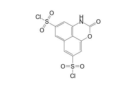 Naphth[1,8-de]-1,3-oxazine-5,8-disulfonyl dichloride, 2,3-dihydro-2-oxo-
