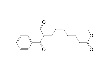 (Z)-8-benzoyl-9-keto-dec-5-enoic acid methyl ester