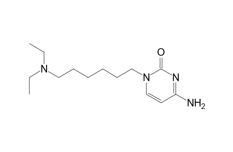 1-[6-[N,N-diethylamino]hexyl]-4-amino-2(1H)-pyrimidinone