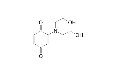 2-[bis(2-hydroxyethyl)amino]-p-benzoquinone