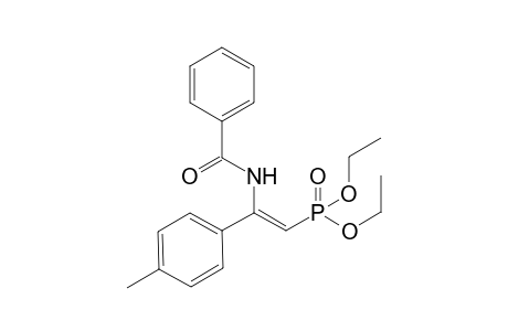 (Z)-Diethyl 2-benzamido-2-p-tolylvinylphosphonate