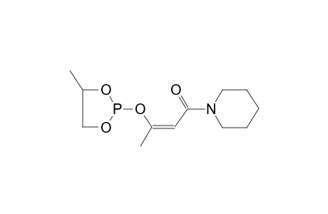 2-(1-PIPERIDINOCARBONYLPROP-1-EN-2-YLOXY)-4-METHYL-1,3,2-DIOXAPHOSPHOLANE (ISOMER MIXTURE)