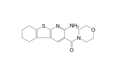 benzo[4,5]thieno[2,3-b]pyridin-2-amine, 5,6,7,8-tetrahydro-3-(4-morpholinylcarbonyl)-