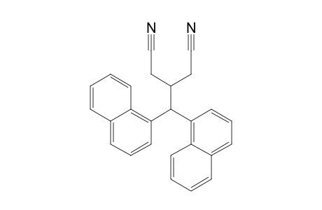 3-(dinaphthalen-1-ylmethyl)pentanedinitrile