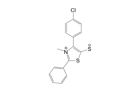 Mesoionic 2-Phenyl-3-methyl-4-(4'-chlorophenyl)-1,3-thiazolium-5-thioate