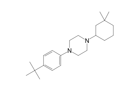 Piperazine, 1-(3,3-dimethylcyclohexyl)-4-[4-(1,1-dimethylethyl)phenyl]-