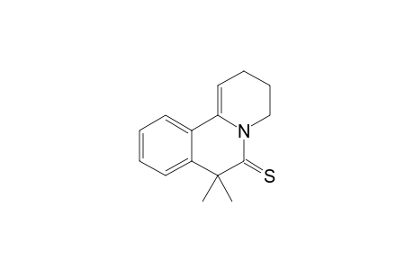 7,7-dimethyl-3,4-dihydro-2H-pyrido[2,1-a]isoquinoline-6-thione