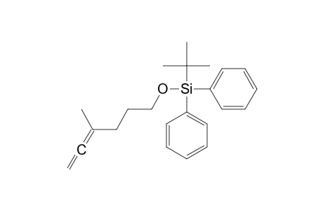 tert-Butyl(4-methylhexa-4,5-dienyloxy)diphenylsilane