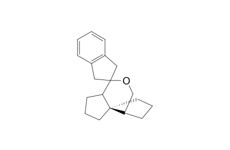 cis,cis-1,6-[2-Oxapropano-1-spiro(2,3-dihydroinden-2-yl)]spiro4.4]nonane