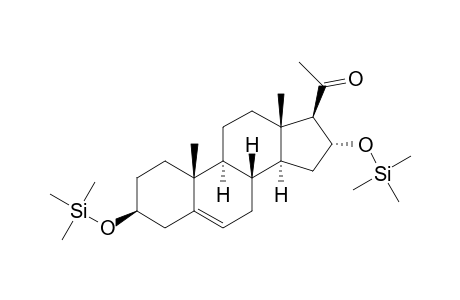 1-[(3S,8S,9S,10R,13S,14S,16R,17R)-10,13-dimethyl-3,16-bis(trimethylsilyloxy)-2,3,4,7,8,9,11,12,14,15,16,17-dodecahydro-1H-cyclopenta[a]phenanthren-17-yl]ethanone