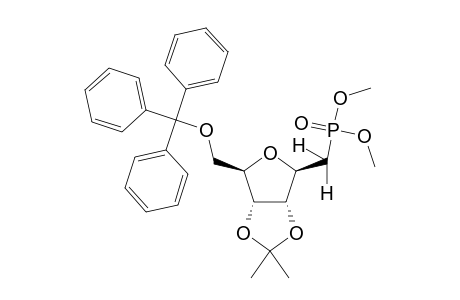D-ALLO-2,5-ANHYDRO-1-DEOXY-1-(DIMETHOXYPHOSPHINYL)-3,4-O-ISOPROPYLIDENE-6-O-TRITYL-HEXITOL