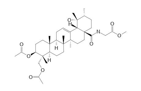 METHYL-N-(3-BETA,23-DIACETOXY-19-ALPHA-HYDROXY-URS-12-EN-28-OYL)-2-AMINO-ACETATE