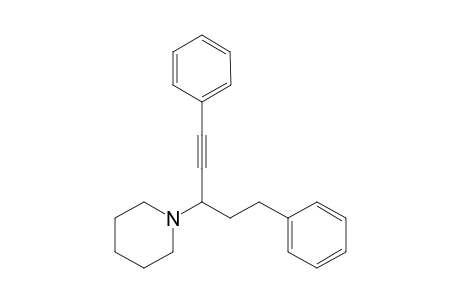 1-(1,5-diphenylpent-1-yn-3-yl)piperidine