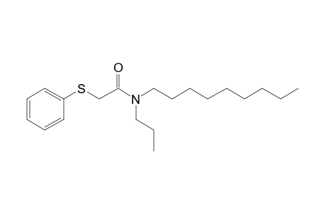 Acetamide, 2-phenylthio-N-propyl-N-nonyl-