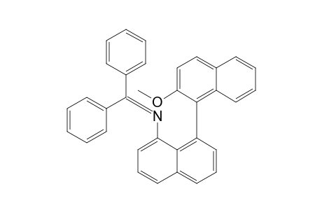 (+-)-8-Benzhydrylideneamino-2'-methoxy-1,1'-binaphthyl